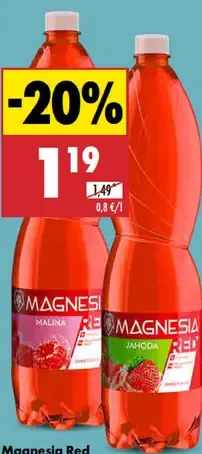 Magnesia Red malina/jahoda