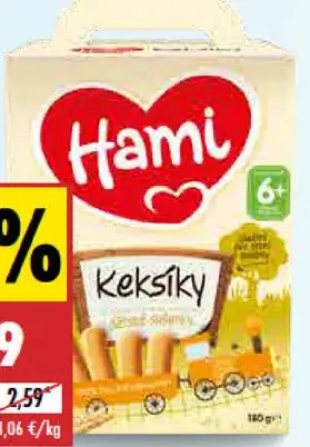 Hami Detské sušienky Keksíky