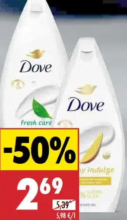 Dove Fresh/Indulge