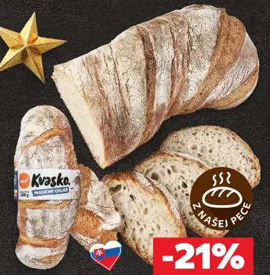 Kvasok Pšeničný kváskový chlieb