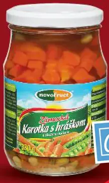 Hamé Karotka s hráškom