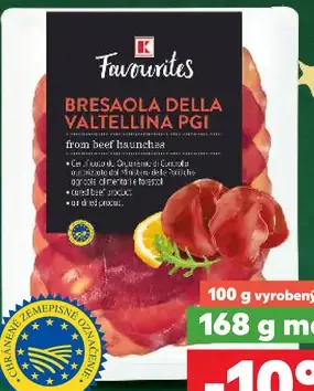 Favorites Bresaola Della Valtellina PGI