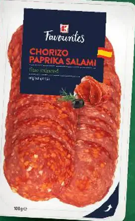 Favorites Chorizo Paprika Salami