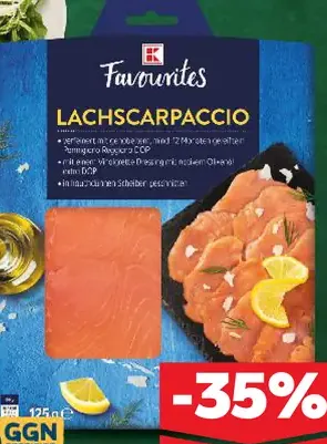 Favorites Carpaccio z lososa