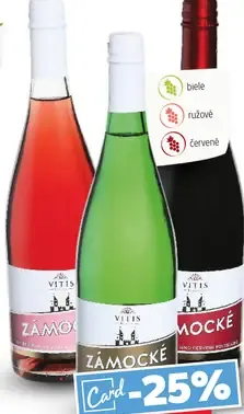 Vitis Zámocké perlivé víno