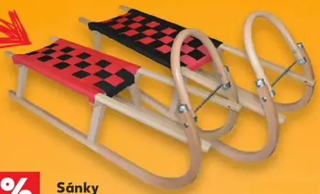 Sánky z bukového dreva