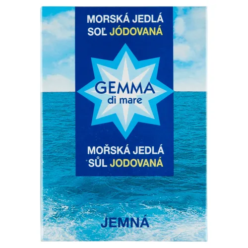 Gemma Di Mare Morská jedlá soľ jódovaná jemná