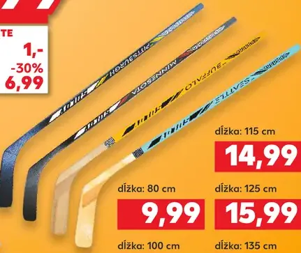 Hokejka s drevenou čepeľou