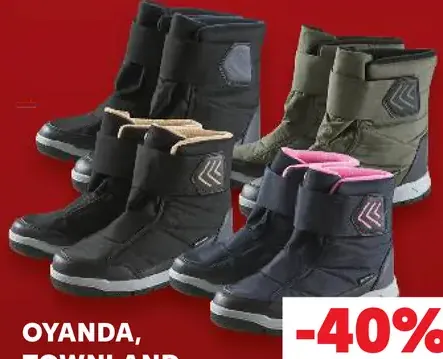 OYANDA, TOWNLAND Zimná obuv