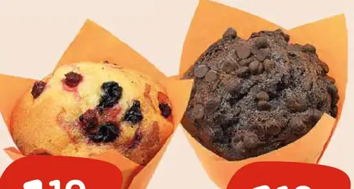 Muffin čokoládový s ovocím