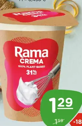 Rama krém na šľahanie