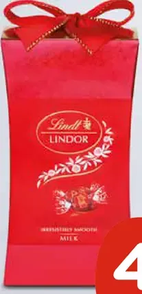 Lindt Mini mliečne pralinky