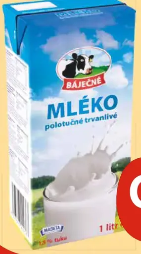 Báječné Mlieko trvanlivé