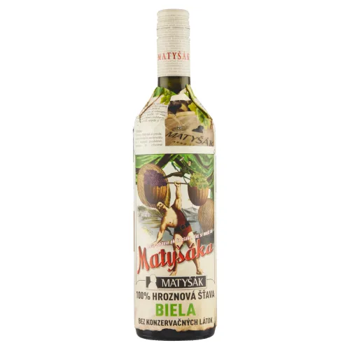 Matyšák 100% hroznová šťava biela