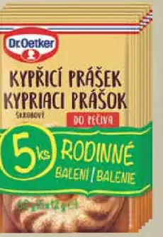 Dr. Oetker Kypriaci prášok