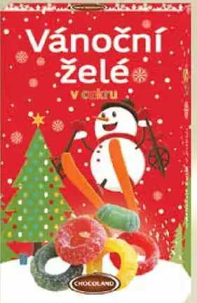 Chocoland vianočné želé v cukre