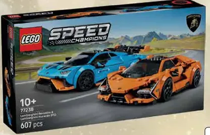 LEGO® Speed Champions 77238 Lamborghini Revuelto a Huracan STO