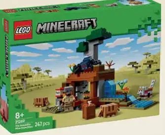 LEGO® Minecraft® 21269 Výprava do bane a pílovca