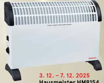 Hausmeister elektrický konvektor