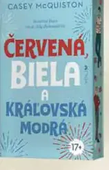 Knižka Červená, biela a kráľovská modrá
