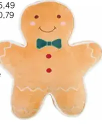 F&F Home dekoračný vankúš v tvare perníčka