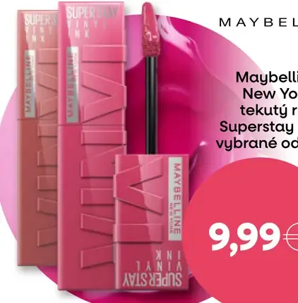 Maybelline New York tekutý rúž Superstay Vinyl