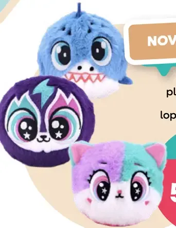 Bouncebles plyšová hračka a skákacia loptička