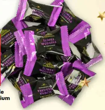 Biedronka Premium Sliwky v čokoláde