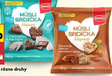 Müsli srdiečka