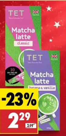 Tet Matcha latte