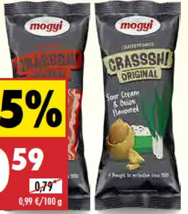 Crasssh! Arašidy v cestíčku slanina/cibuľa-smotana