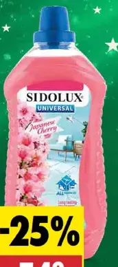Sidolux Čistič univerzálny Soda Japanese Cherry