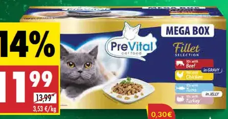 Prevital Fillet Selection