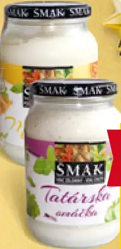 Šmak tatárska omáčka majonéza