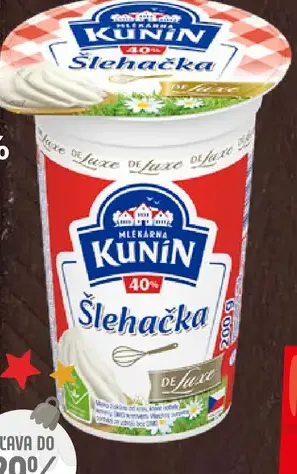 Küne De Luxe smotana na šľahanie 40%