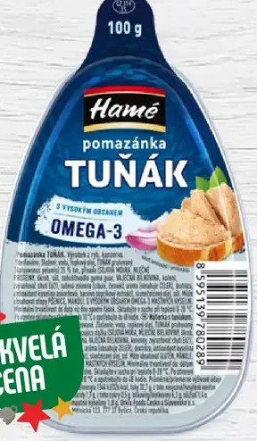 Hamé Tuniaková nátierka