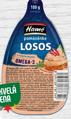 Hamé Lososová nátierka