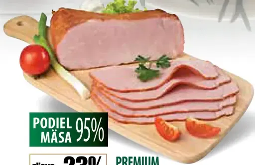 Premium Gazdovská údená šunka