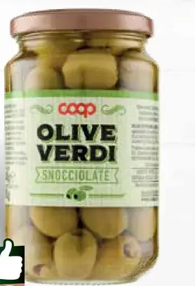 Coop Olivy zelené bez kôstky