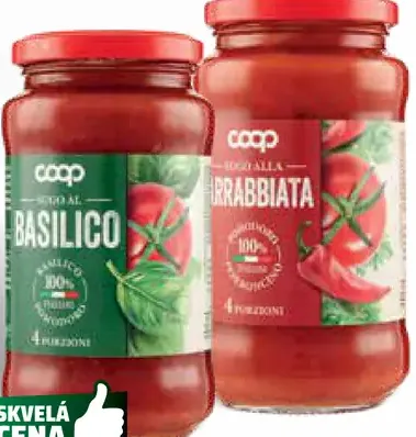 Coop Paradajková omáčka
