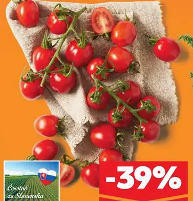 Paradajky cherry strapcové
