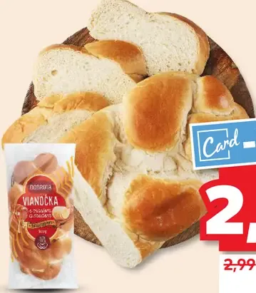 Vianočka s maslom a medom