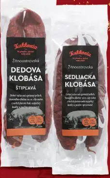 Klobása štipľavá rôzne druhy