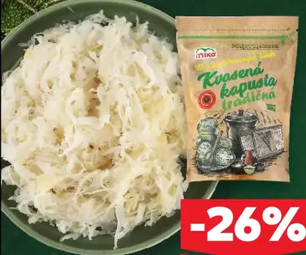 Milo kapusta kvasená tradičná