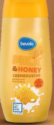 Bevola milk & honey sprchovací gél