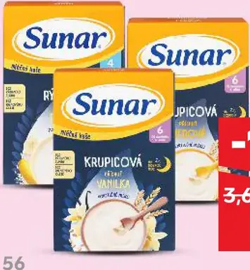 Sunar mliečna kaša