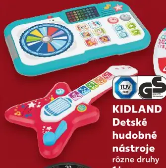 Kidland Detské hudobné nástroje