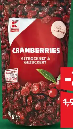 K-Classic Brusnice sušené