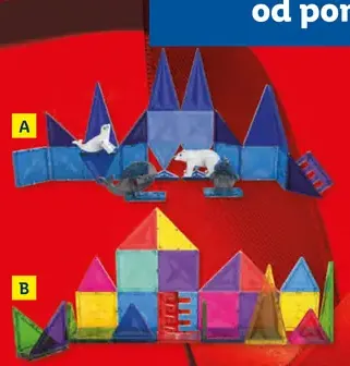 Lupilu Magnetická stavebnica