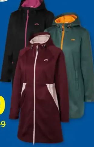 Crivit Dámsky softšelový kabát